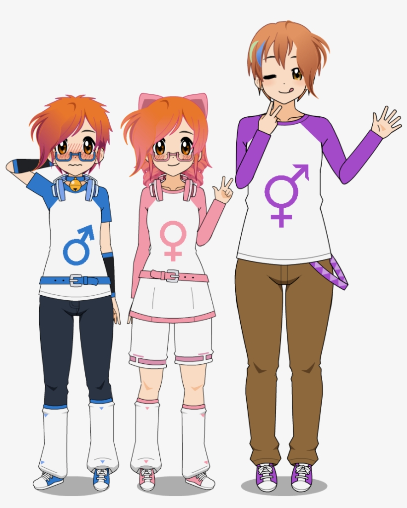 Gender Symbol On Yo Shirt - Cartoon, transparent png