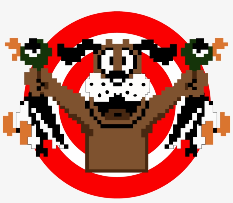Duck Hunting Clipart At Getdrawings - 8 Bit Duck Hunt Dog, transparent png