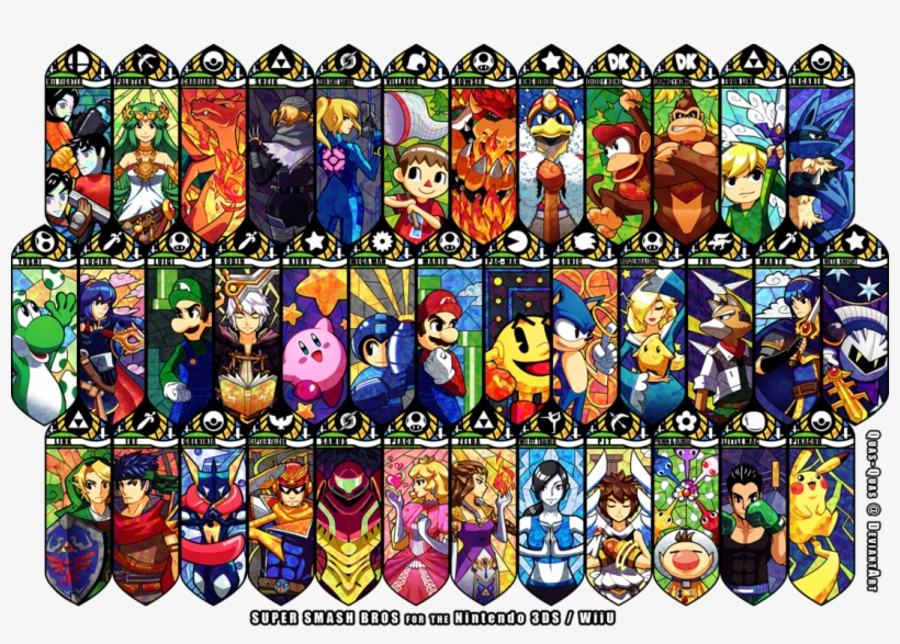 Mais Imagens E Gifs Confirmam Bowser Jr, Shulk, Cachorro - Super Smash Bros Glass, transparent png