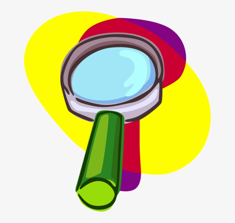 Vector Illustration Of Magnification Through Convex - Circle, transparent png