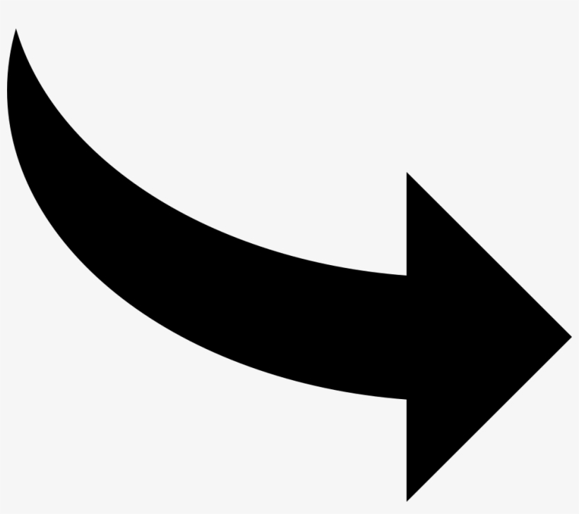 Download Curve Arrow Pointing Right Comments Curved Arrow Icon Svg 980x824 Png Download Pngkit