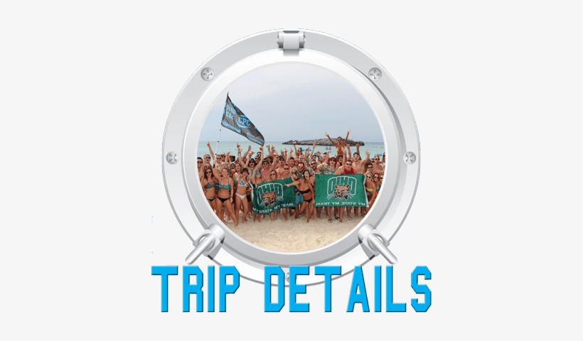 A Completely Different And Exclusive Spring Break - Port Hole View Art Print - Mini By Peaky40, transparent png