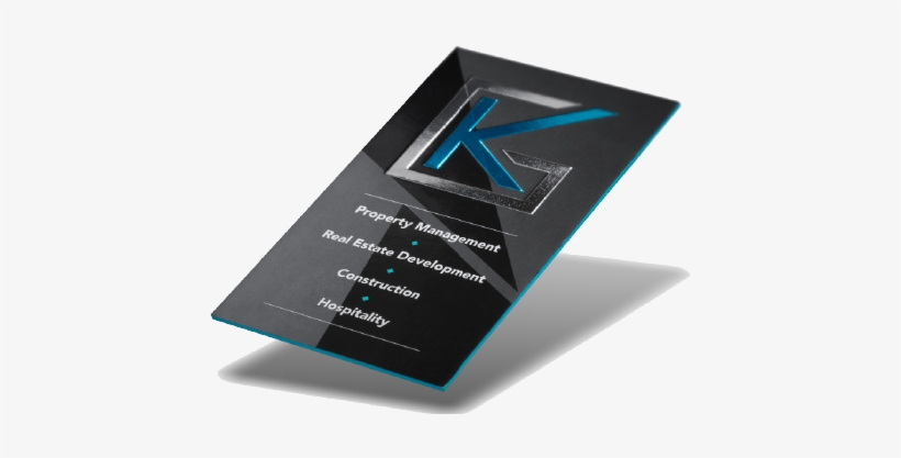 Ultra Thick Silk Business Cards With Foil, Die Cut, - Business Card, transparent png