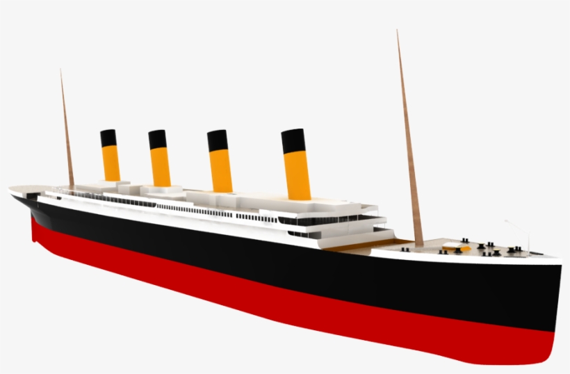 Titanic En Rhino Trabajo En Proceso-37 - Barco Titanic Png, transparent png