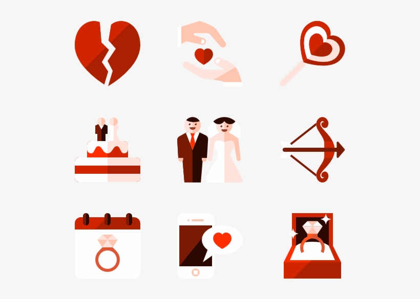 Romance 24 Icons - Icon, transparent png