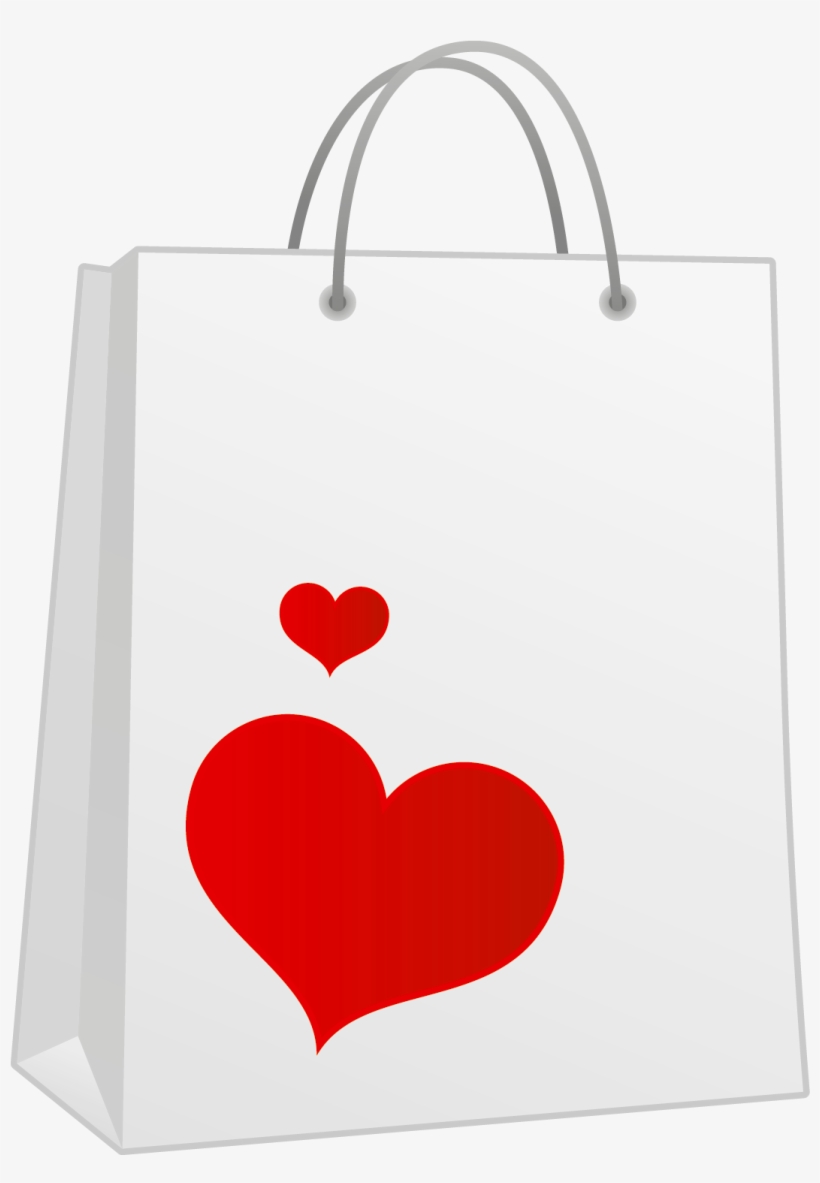 Sac Carton Pour Saint Valentin, transparent png