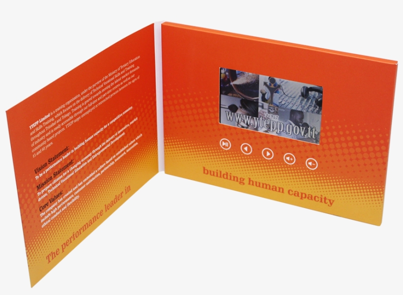 Video Brochure With - Video Brochure Png, transparent png