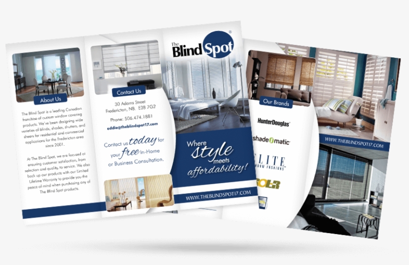 Blindspot Brochure - Fredericton, transparent png