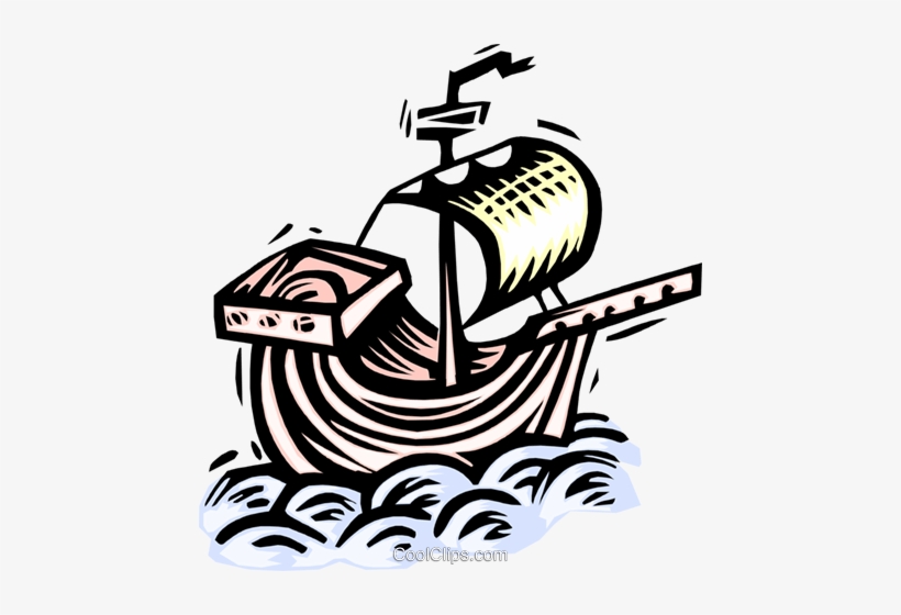 Christopher Columbus' Ship Royalty Free Vector Clip - Objetivos De La Calidad, transparent png