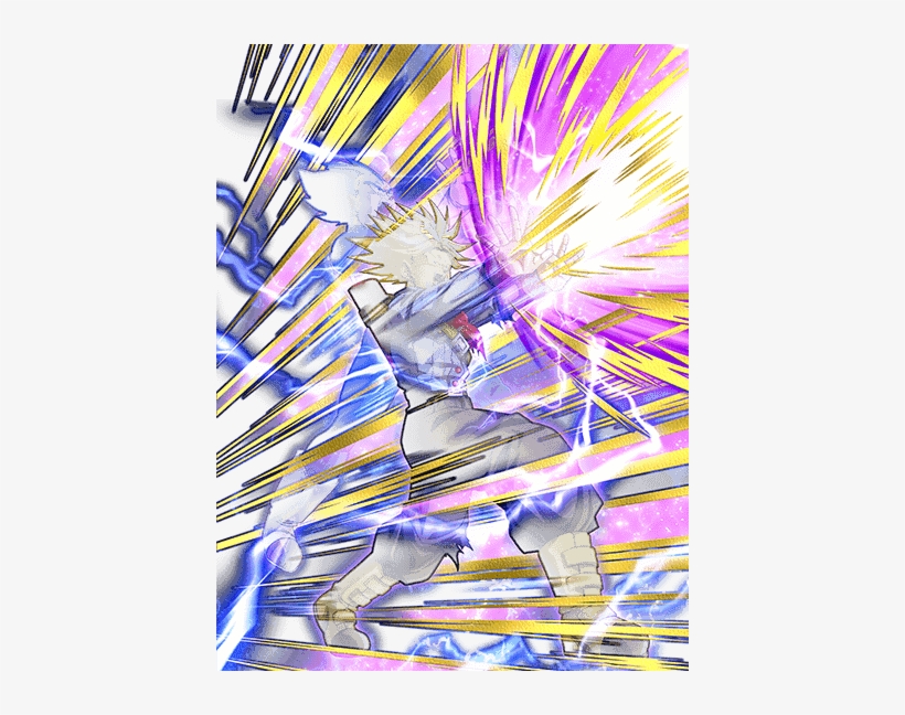Effect For Super Saiyan Trunks - Ikari Trunks Dokkan Battle, transparent png