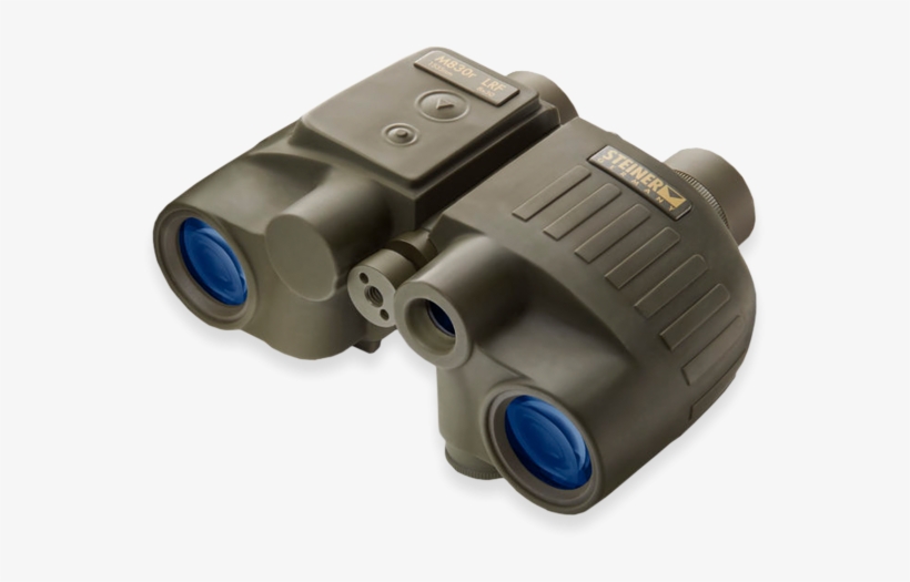 M830r Lrf 1535 Nm Military Binocular, Shown In Green - Steiner M830r Lrf 1535nm 8x30 Military Binocular 8x,, transparent png