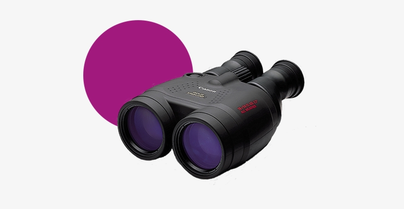 Binoculars Range Image - Canon 18 X 50 Is Binoculars, transparent png
