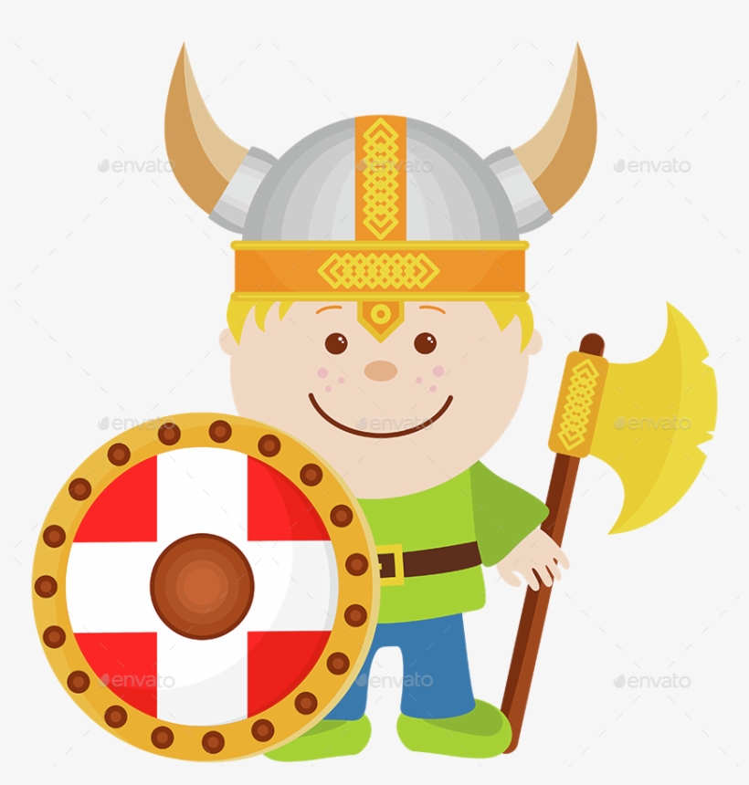 Images/01 Silver Axe 300 Dpi - Cartoon-wikinger-schild Papierserviette, transparent png