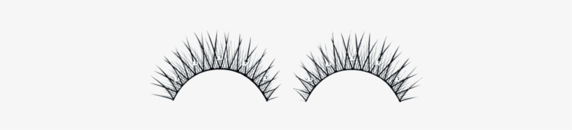 False Eyelashes Clipart Black And White Library - Cil, transparent png