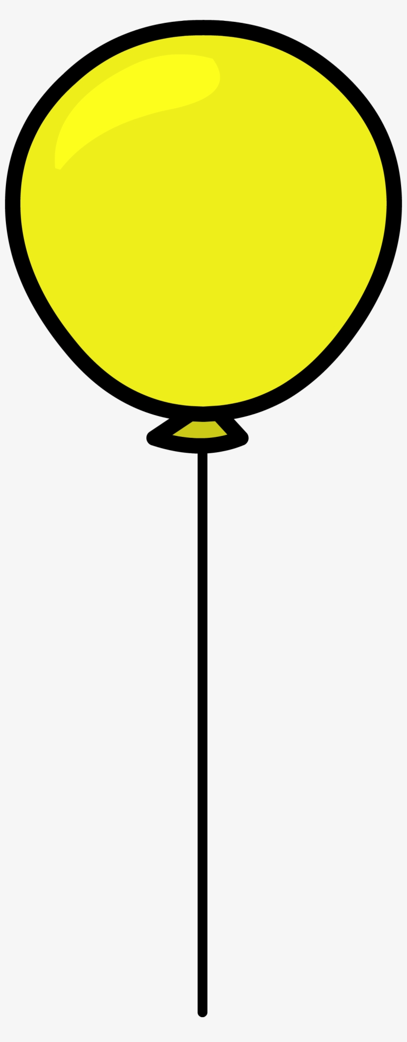 Yellow Balloon Sprite 006 - Wiki, transparent png