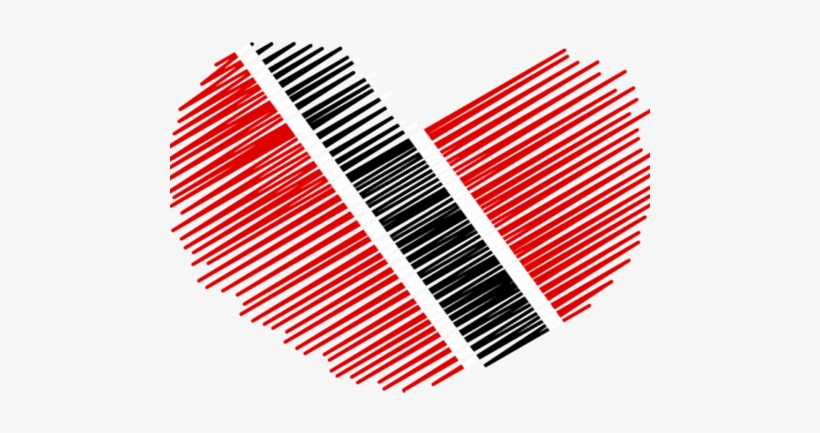 Trinidad And Tobago Heart Flag, transparent png