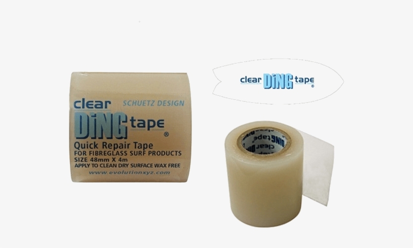 Clear Ding Tape Surfboard Repair At Surfers Warehouse - Surfboard Repair Tape, transparent png