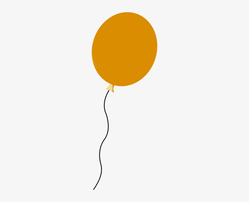 Orange Balloons Clip Art, transparent png