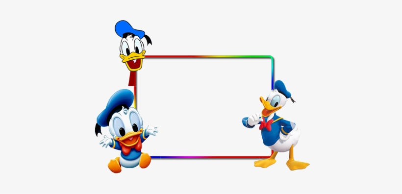 Disney Photo Frame Png - Donald, transparent png