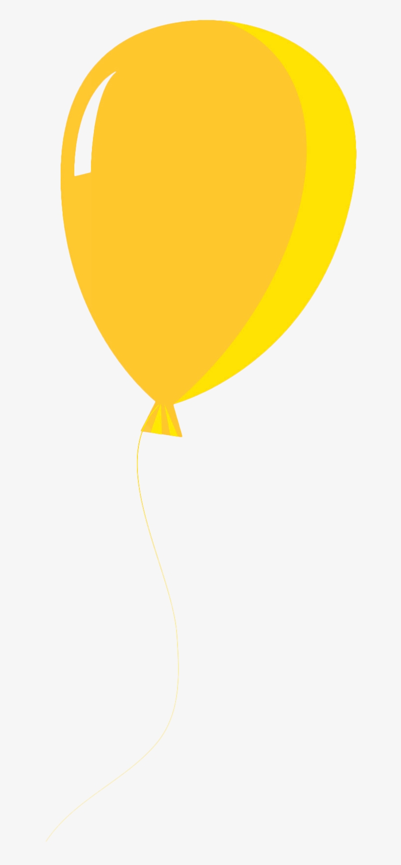 Yellowballoon - Sticker, transparent png