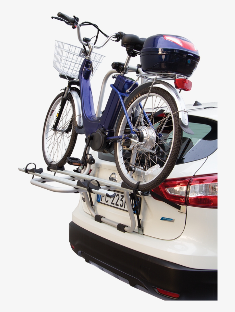 Rear Bicycle Carrier With Mtb Rail For Carrying Up - Bicycle, transparent png
