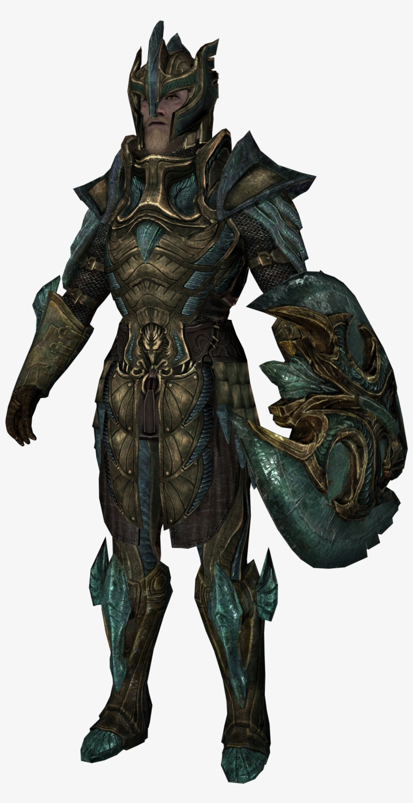 Skyrim Character Png Svg Royalty Free Stock - Glass Armor Skyrim, transparent png