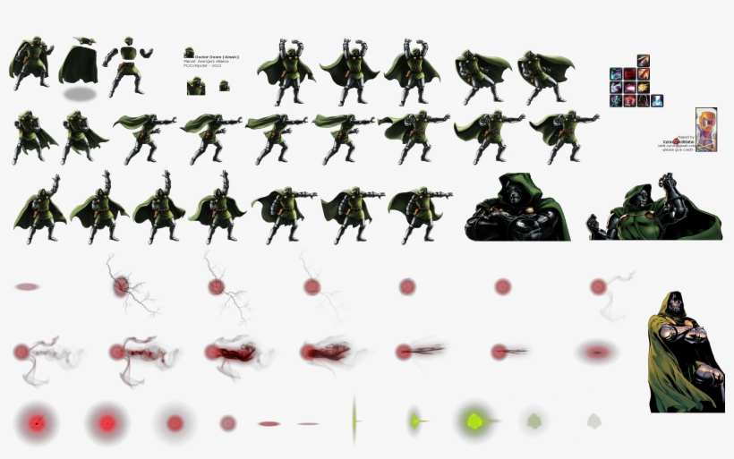 Png Royalty Free Stock Venom Png For Free Download - Doom Sprite Sheet, transparent png