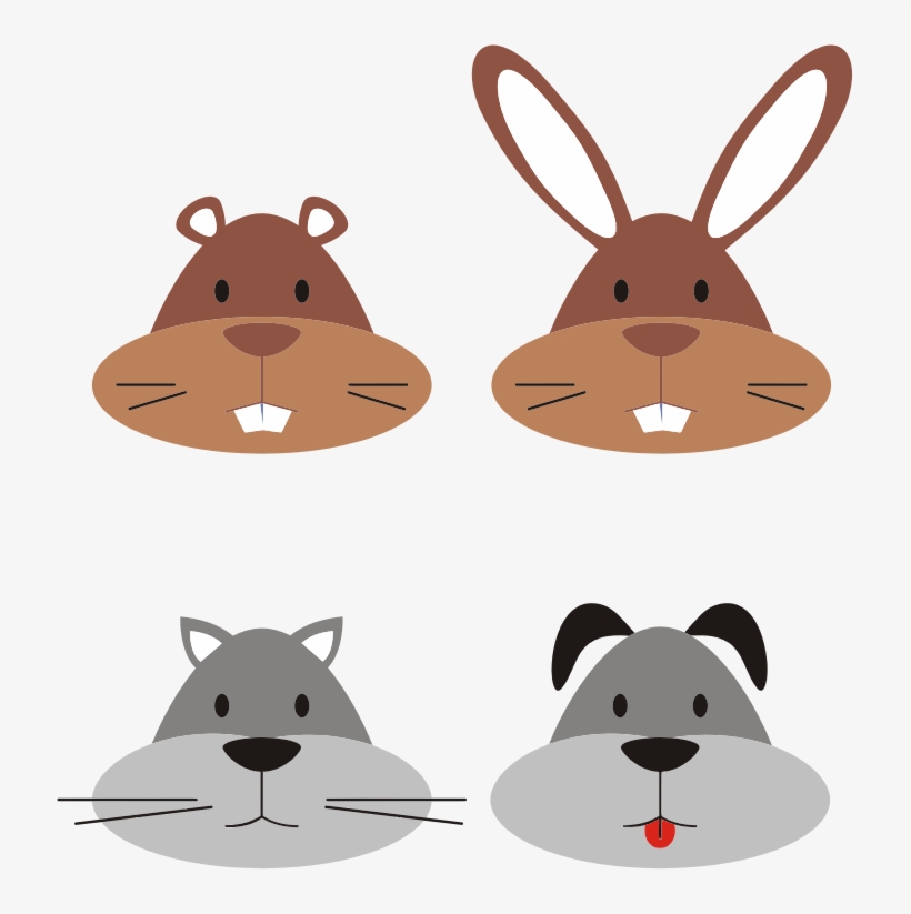 Animal Head Png - Gopher Head Clip Art, transparent png