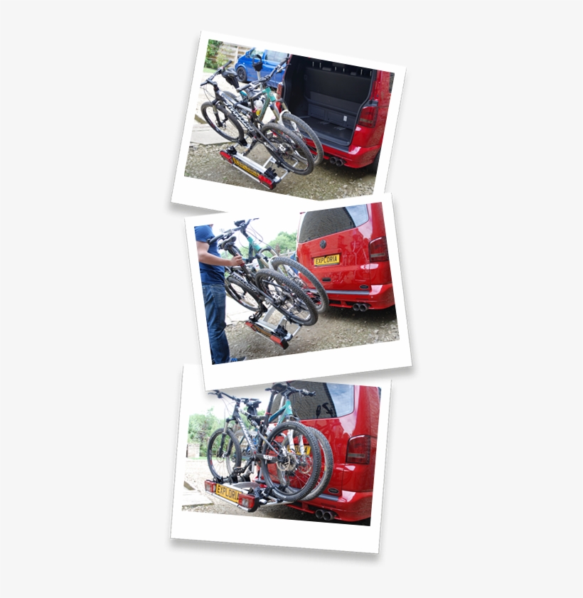 Camper Van Bike Rack - Recreational Vehicle, transparent png