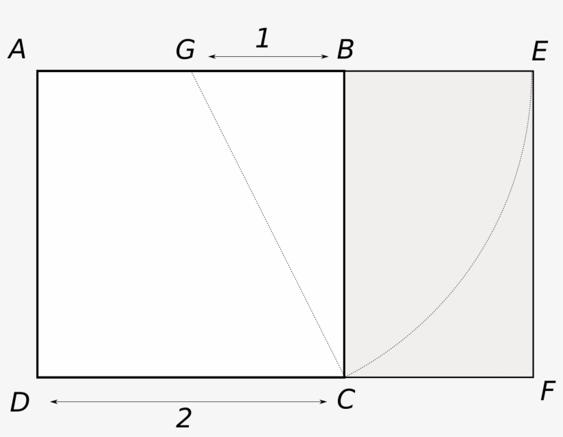Open - Golden Rectangle, transparent png