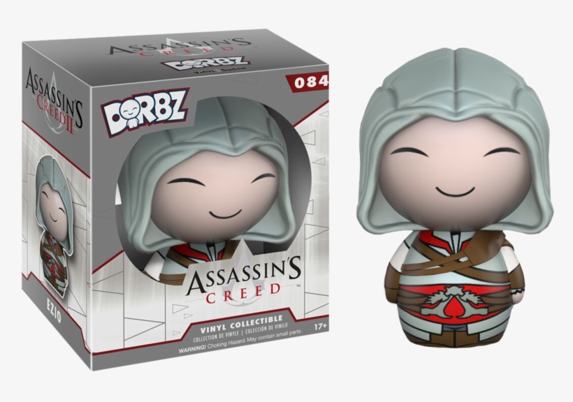 Ezio Dorbz Vinyl Figure - Funko Dorbz Assassins Creed, transparent png