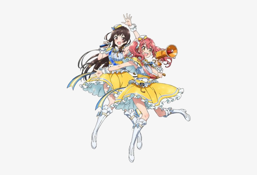 Natsuki Hoshina&shizuka Onimaru Sprite - Idol Jihen, transparent png