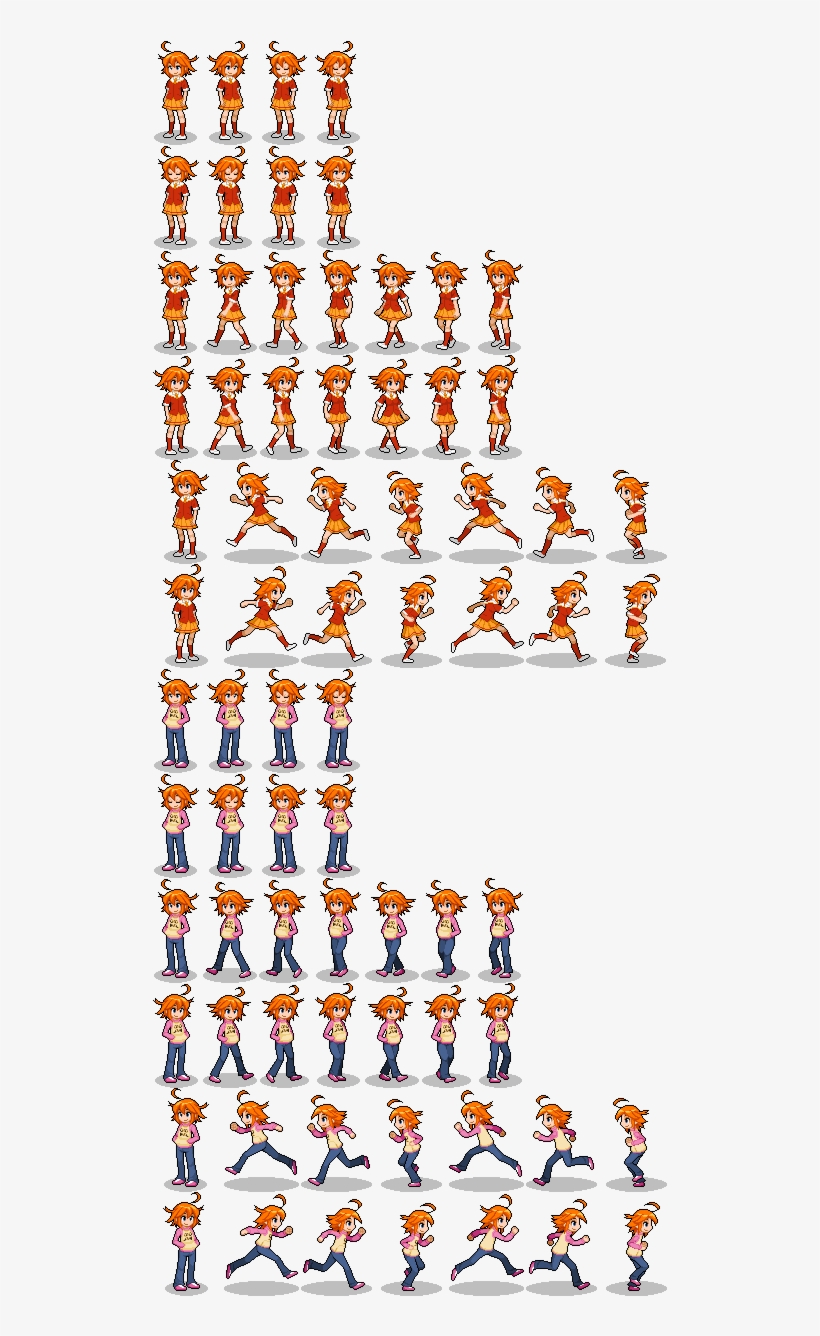 Miley Virisse All Sprites - Cherry Tree High Comedy Club Sprites, transparent png