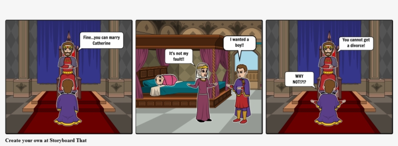 Henry Viii And The Divorce - Cartoon, transparent png