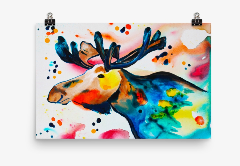 Moose • Art Print - Art, transparent png