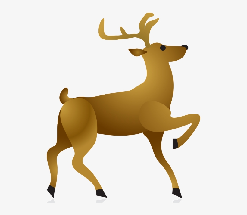 Cartoon Hand-painted Moose Material - Portable Network Graphics, transparent png