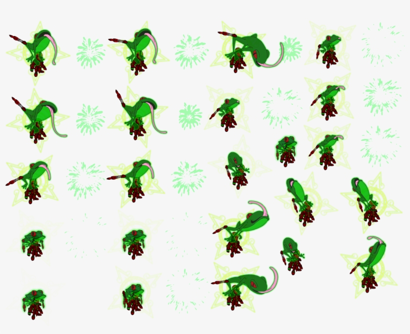 Frog Shaman Sprite Sheet Totems, Totem Poles - Frog Sprite Sheet, transparent png