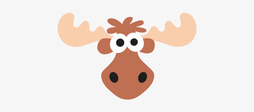 Moose Mask Printable, transparent png