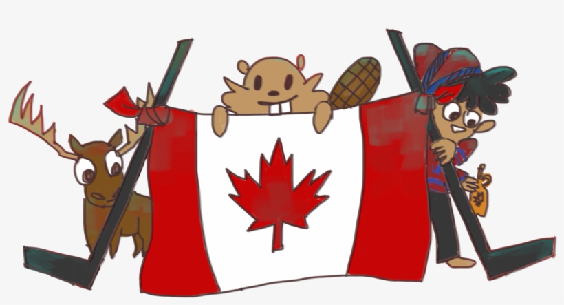Hockey Clipart Moose - Canadian Moose Clipart, transparent png
