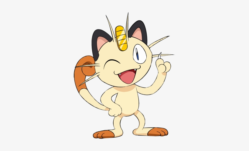 Meowth 4 - Pokemon Dp Galactic Battles, transparent png