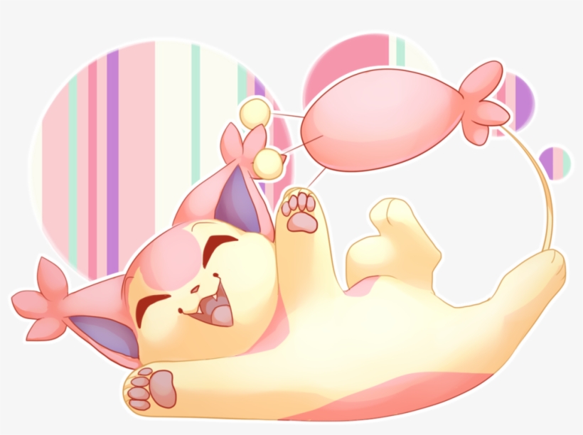 Skitty By Skittystrawberries - Skitty Fanart, transparent png