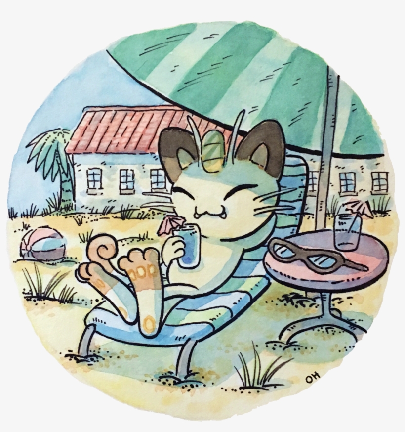Illustration By Https - Meowth, transparent png
