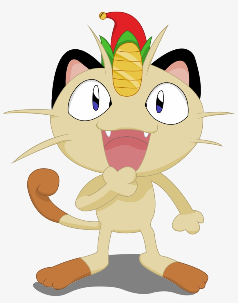 Meowth Christmas, transparent png