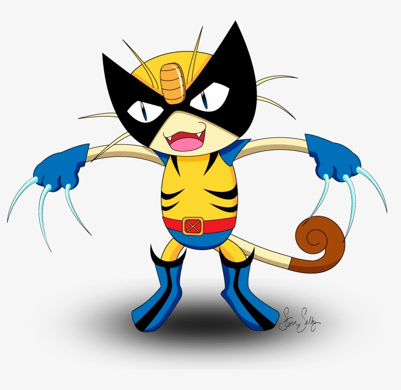 Meowth - Meowtherine - Cartoon, transparent png