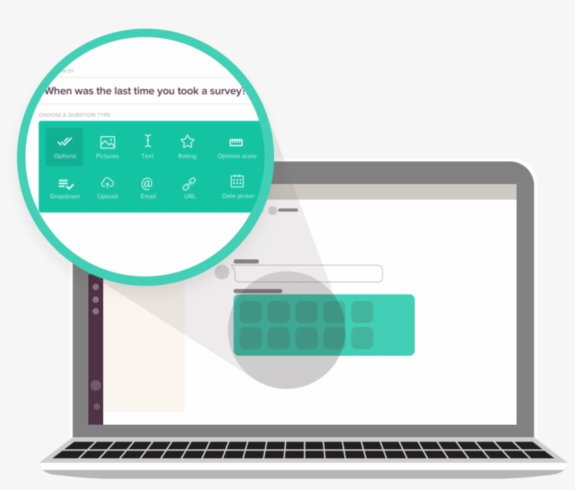Create Beautiful Surveys - Netbook, transparent png