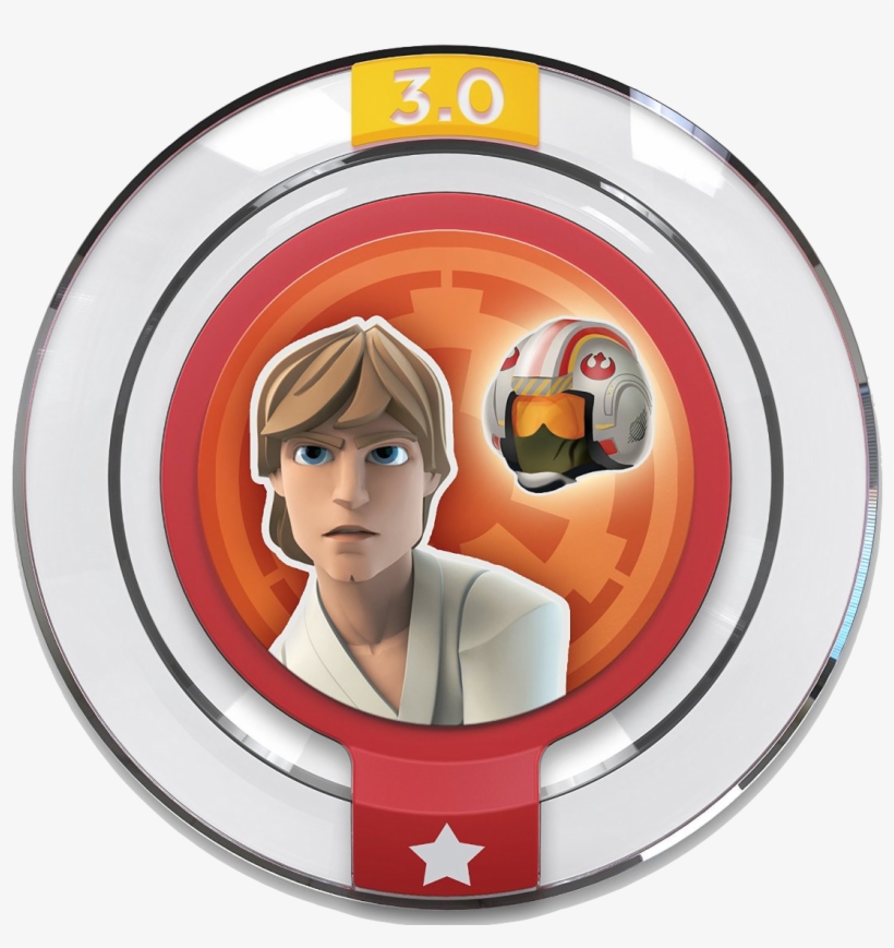 Luke Rebel Alliance Flight Suit Power Disc - Disney Infinity 3.0 Edition: Star Wars Rise Against, transparent png