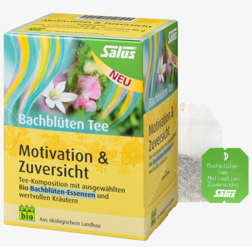 Salus Organic Bach Flower Tea Motivation & Confidence,, transparent png