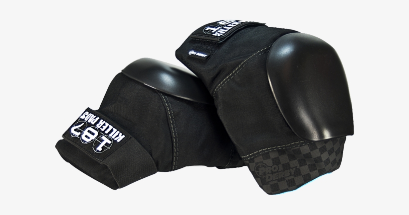 3b187knprd0xskk V=1485015980 - 187 Killer Pads Pro Derby Knee Pads - Black / Black, transparent png