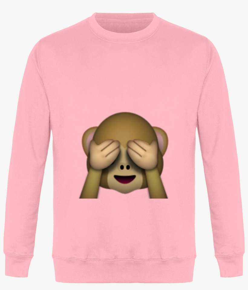 Sweat Emoji - Hear No Evil Monkey Emoji, transparent png