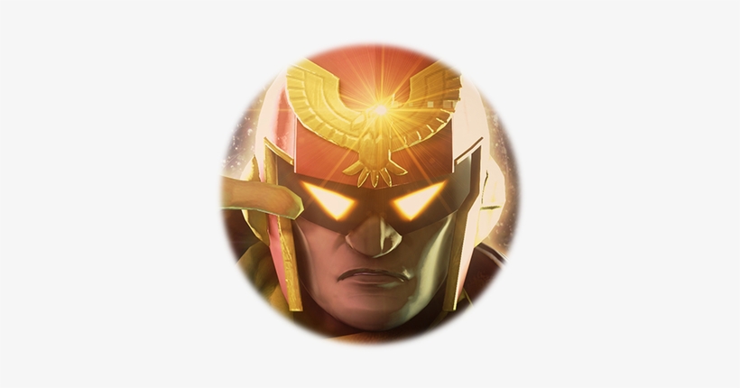 Falcon Icon - Super Smash Bros. For Nintendo 3ds And Wii U, transparent png